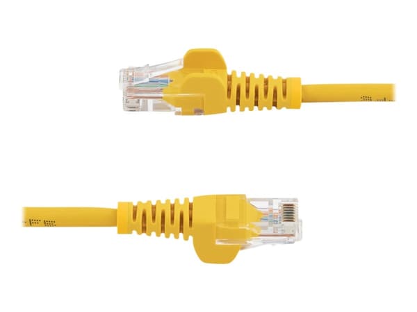 StarTech.com 45PAT1MYL nettverkskabel Gult 1 m Cat5e U/UTP (UTP)