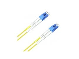 MicroConnect - Nettverkskabel - LC/UPC-enkeltmodus (hann) til LC/UPC-enkeltmodus (hann) - 8 m - fiberoptisk - 9 / 125 micron - OS2 - halogenfri - gul
