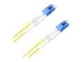 Miniatyrbilde 1 av 5: MicroConnect - Nettverkskabel - LC/UPC-enkeltmodus (hann) til LC/UPC-enkeltmodus (hann) - 8 m - fiberoptisk - 9 / 125 micron - OS2 - halogenfri - gul