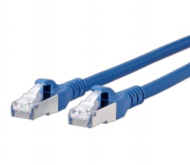 BTR NETCOM Cat6A, 0,5 m, 0,5 m, Cat6a, RJ-45, RJ-45