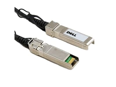 Dell 10GbE Direct Attach - Direktkopplingskabel - SFP+ till SFP+ - 3 m - dubbelaxlad - för PowerEdge FC430, FC630, FC830, R220, R320, R420, R520, R82