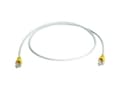 Miniatyrbild 2 av 4: Telegärtner Patch cable S-FTP Cat.7, 5,0 m, cable boot yellow, LSZH grey, Cross-Over, 5 m