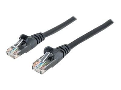 Intellinet Network Patch Cable, Cat6, 20m, Black, CCA, U/UTP, PVC, RJ45, Gold Plated Contacts, Snagless, Booted, Lifetime Warranty, Polybag - Kobling