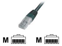 DIGITUS Premium - Koblingskabel - RJ-45 (hann) til RJ-45 (hann) - 5 m - UTP - CAT 5e - med støvel - svart