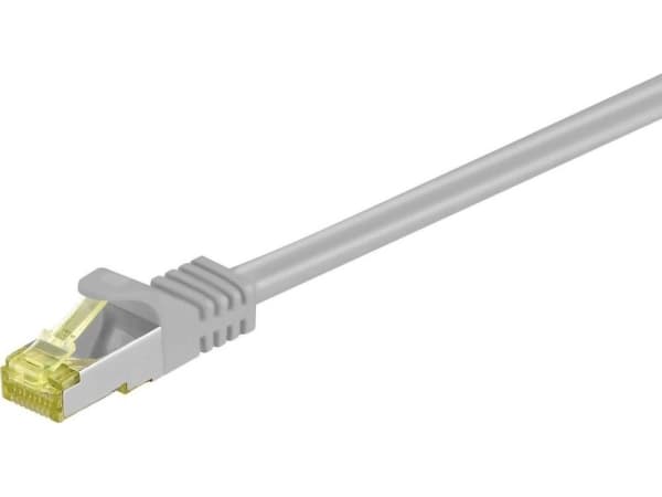 Goobay 91639, 10 m, Cat7, S/FTP (S-STP), RJ-45, RJ-45, Grå