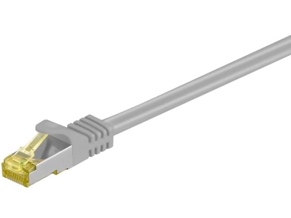 Goobay 91639, 10 m, Cat7, S/FTP (S-STP), RJ-45, RJ-45, Grå