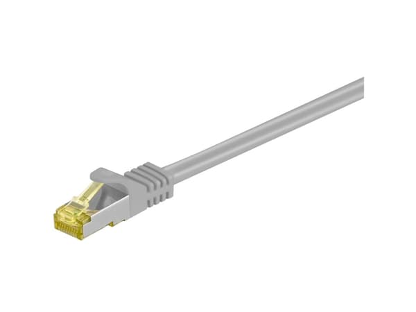 Goobay 91639, 10 m, Cat7, S/FTP (S-STP), RJ-45, RJ-45, Grå