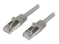 Miniatyrbilde 1 av 4: StarTech.com N6SPAT1MGR nettverkskabel Grå 1 m Cat6 SF/UTP (S-FTP)