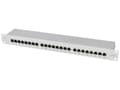 Miniatyrbilde 5 av 5: LogiLink NP0060, RJ-45, Cat6a, Grå, Stål, Rackmontering, 1U