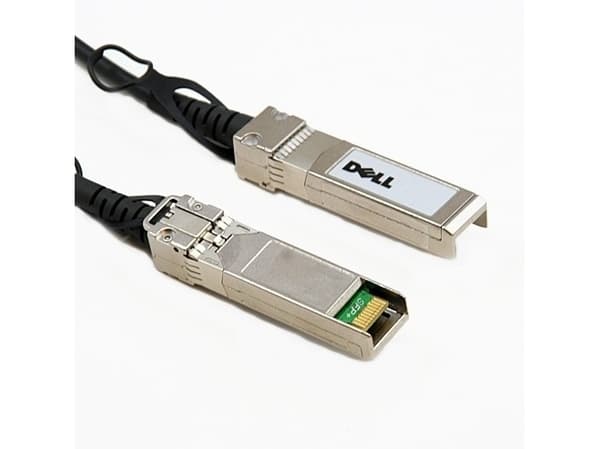 Dell - Direktekoblingskabel - SFP+ til SFP+ - 5 m - toakset - for Force10; Networking C7004, S6000; PowerConnect 55XX, 62XX, 70XX, 81XX; PowerEdge VR