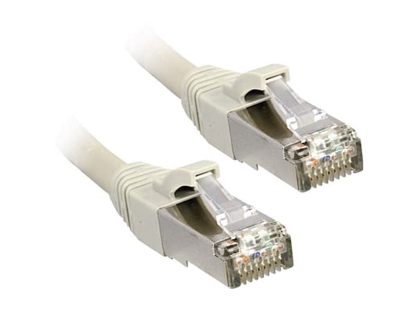 Lindy 0.5m Cat6 F/UTP nettverkskabel Grå 0,5 m F/UTP (FTP)