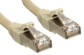 Lindy Cat.6 SSTP/S/FTP PIMF Premium Patch Cable 1.0m, 1 m, RJ-45, RJ-45, Beige
