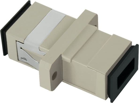 Qoltec Simplex - Verkkoliitin - SC/UPC monimuotoliitin (naaras) SC/UPC monimuotoliittimeen (naaras) - valokuituoptiikka