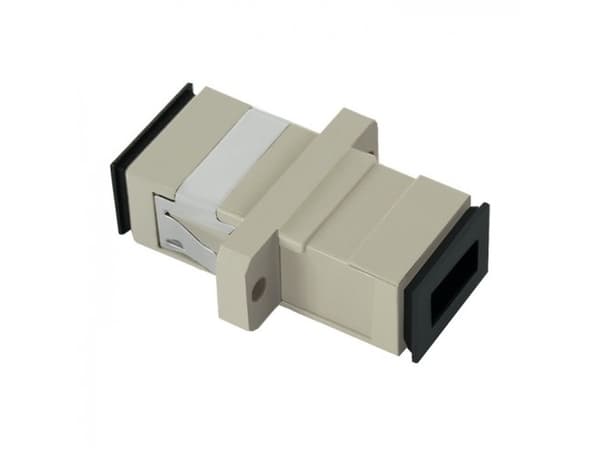 Qoltec Simplex - Verkkoliitin - SC/UPC monimuotoliitin (naaras) SC/UPC monimuotoliittimeen (naaras) - valokuituoptiikka