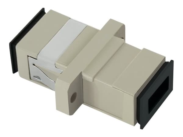 Qoltec Simplex - Verkkoliitin - SC/UPC monimuotoliitin (naaras) SC/UPC monimuotoliittimeen (naaras) - valokuituoptiikka