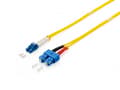 Miniatyrbilde 3 av 3: Equip 254332 fiberoptisk kabel 2 m LC SC OS2 Gult