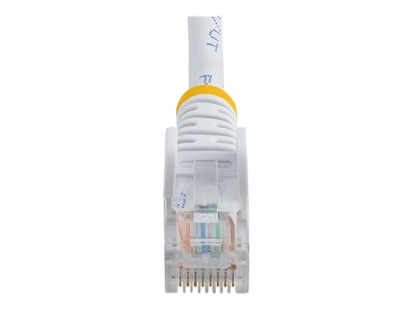 StarTech.com 2m White Cat5e / Cat 5 Snagless Patch Cable - Koblingskabel - RJ-45 (hann) til RJ-45 (hann) - 2 m - UTP - CAT 5e - formstøpt, uten hindr