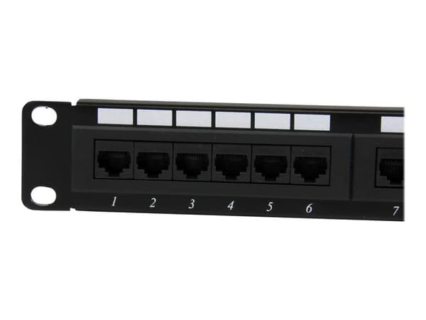 StarTech.com C6PANEL24 patchpanel 1U