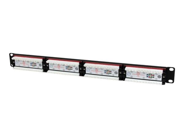 StarTech.com C6PANEL24 patchpanel 1U