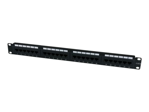 StarTech.com C6PANEL24 patchpanel 1U