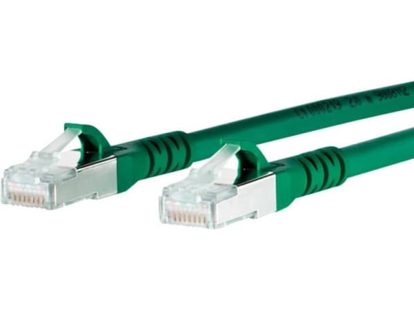 BTR NETCOM Cat6A, 3m, 3 m, Cat6a, RJ-45, RJ-45, Grønn