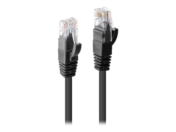 Lindy 48077 nettverkskabel Sort 1 m Cat6 U/UTP (UTP)