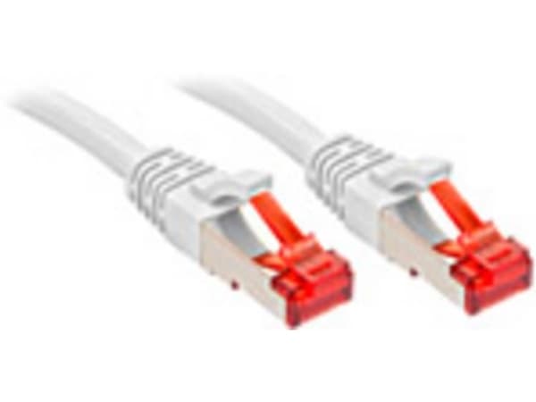 Lindy Rj45/Rj45 Cat6 0.3m, 0,3 m, Cat6, S/FTP (S-STP), RJ-45, RJ-45, Hvit