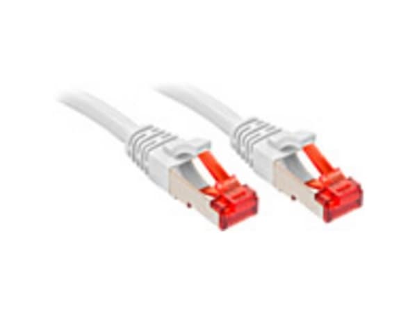 Lindy Rj45/Rj45 Cat6 0.3m, 0,3 m, Cat6, S/FTP (S-STP), RJ-45, RJ-45, Hvit