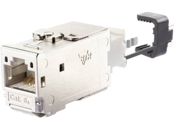 METZ CONNECT 130B11-E, RJ-45, Rustfritt stål, Zink, Cat6a, Gull, CE, UL