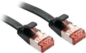 Lindy RJ45 Cat.6 U/FTP 10m verkkokaapeli Musta Cat6 U/FTP (STP)