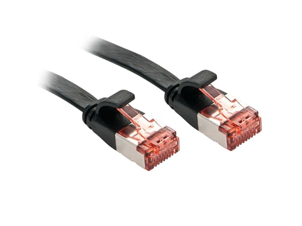 Lindy RJ45 Cat.6 U/FTP 10m verkkokaapeli Musta Cat6 U/FTP (STP)