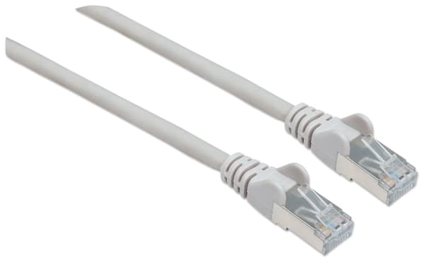 Intellinet 15m Cat6 SFTP, 15 m, Cat6, S/FTP (S-STP), RJ-45, RJ-45, Grå