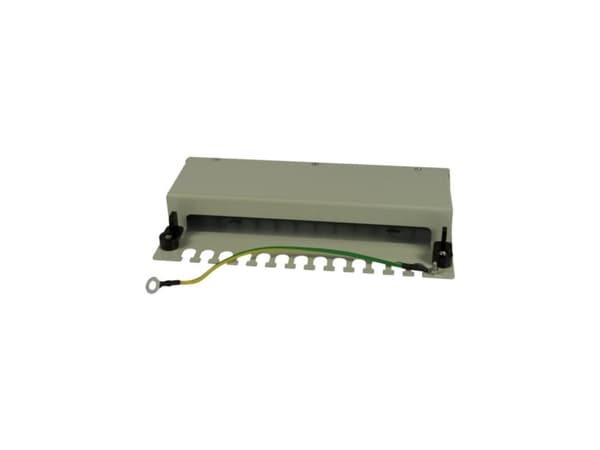 Keystone modulbærer patchpanel for 12x overflatemontert TP-modul metall lysegrå Synergy 21
