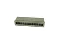 Miniatyrbilde 1 av 3: Keystone modulbærer patchpanel for 12x overflatemontert TP-modul metall lysegrå Synergy 21