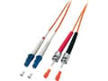 Miniatyrbilde 3 av 3: Utstyr LC/ST 50/125 µm 10m, 10 m, OM2, LC, ST