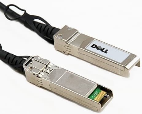 Dell - Direktekoblingskabel - SFP+ til SFP+ - 1 m - toakset - for Force10; Networking S6000; PowerConnect 62XX, 81XX, M8024; PowerEdge M1000, VRTX