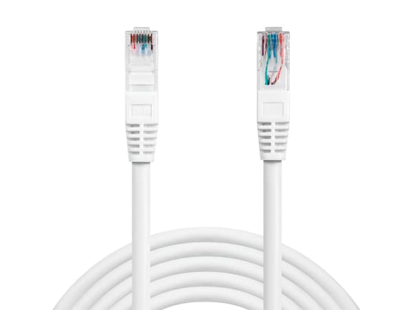 Sandberg Network Cable UTP Cat6 15 m nettverkskabel Hvit U/UTP (UTP)