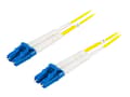 Miniatyrbilde 2 av 5: DELTACO - Nettverkskabel - LC-enkeltmodus (hann) til LC-enkeltmodus (hann) - 0.5 m - fiberoptisk - 9 / 125 micron - OS2
