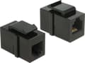 Miniatyrbilde 5 av 5: Delock Keystone module - Modulinnlegg - CAT 3 - RJ-12 - svart