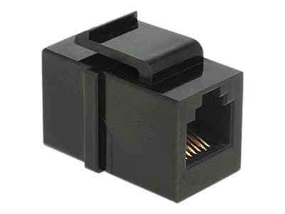 Delock Keystone module - Modulinnlegg - CAT 3 - RJ-12 - svart