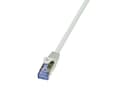 Pikkukuva 3 / 5: LogiLink PrimeLine - Patchkabel - RJ-45 (han) til RJ-45 (han) - 3 m - SFTP, PiMF - CAT 7 - halogenfri, formet, knastfri - grå