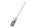 Pikkukuva 1 / 5: LogiLink PrimeLine - Patchkabel - RJ-45 (han) til RJ-45 (han) - 3 m - SFTP, PiMF - CAT 7 - halogenfri, formet, knastfri - grå