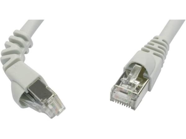 Telegärtner Cat.7 MP8 FS 600 LSZH 3.0m; 1x90-degrees, 3 m