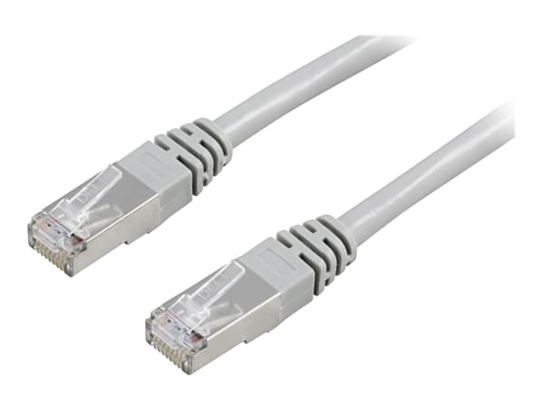 DELTACO - Koblingskabel - RJ-45 (hann) til RJ-45 (hann) - 50 m - FTP - CAT 5e