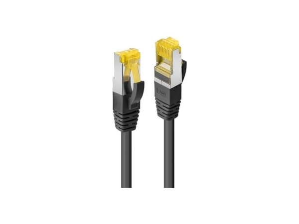 Lindy 47314, 15 m, Cat7, S/FTP (S-STP), RJ-45, RJ-45, Sort