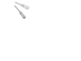 MicroConnect UltraFlat - Verkkokaapeli - RJ-45 (uros) - RJ-45 (uros) - 2 m - UTP - CAT 6 - litteä - valkoinen - valkoinen