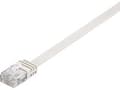 Pikkukuva 5 / 5: MicroConnect UltraFlat - Verkkokaapeli - RJ-45 (uros) - RJ-45 (uros) - 2 m - UTP - CAT 6 - litteä - valkoinen - valkoinen