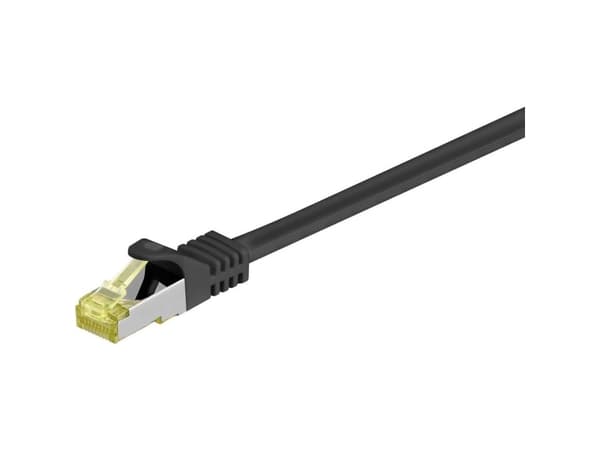 Goobay RJ-45 CAT7 0,25 m, 0,25 m, Cat7, S/FTP (S-STP), RJ-45, RJ-45
