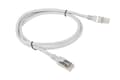 Miniatyrbilde 2 av 5: Lanberg - Koblingskabel - RJ-45 (hann) til RJ-45 (hann) - 1 m - FTP - CAT 5e - uten hindringer, formstøpt - grå, RAL 7035