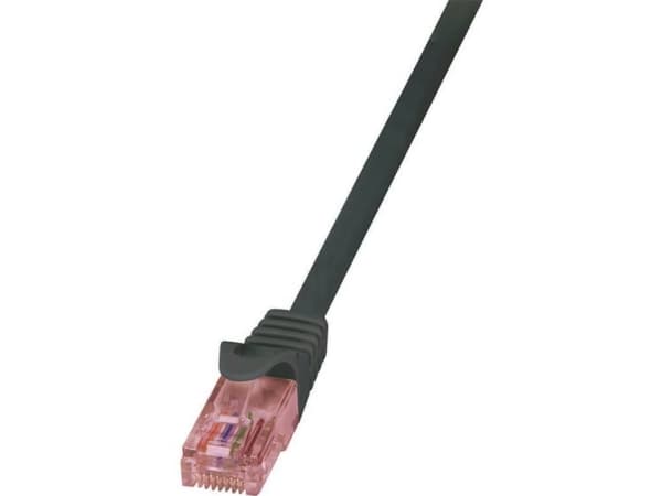 LogiLink Cat.6 U/UTP, 0.5m, 0.5m, Cat6, U/UTP (UTP), RJ-45, RJ-45